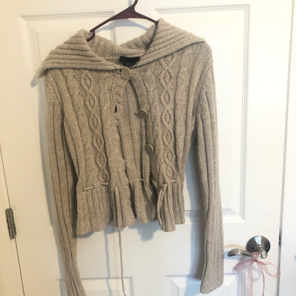 Créame knit  button cardigan